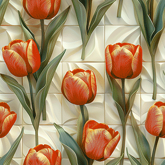 Tulip flowers