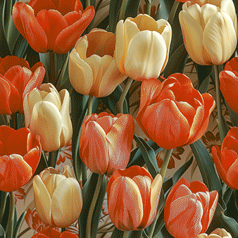 Tulip flowers