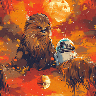 Chewbacca C3PO