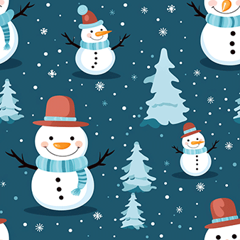 Cute snowmen