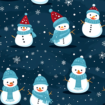 Cute snowmen