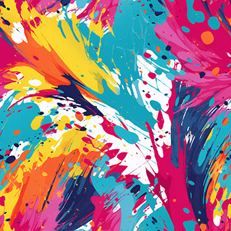 Vibrant splash