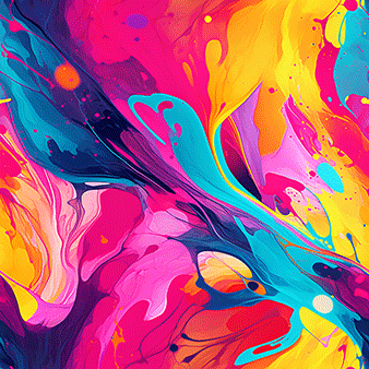 Vibrant splash