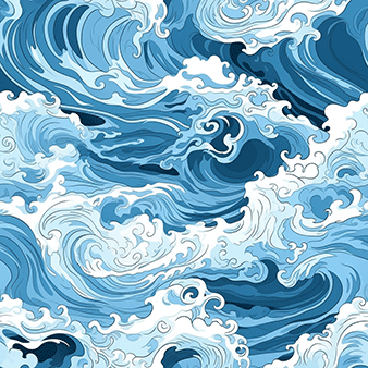 Water splashes