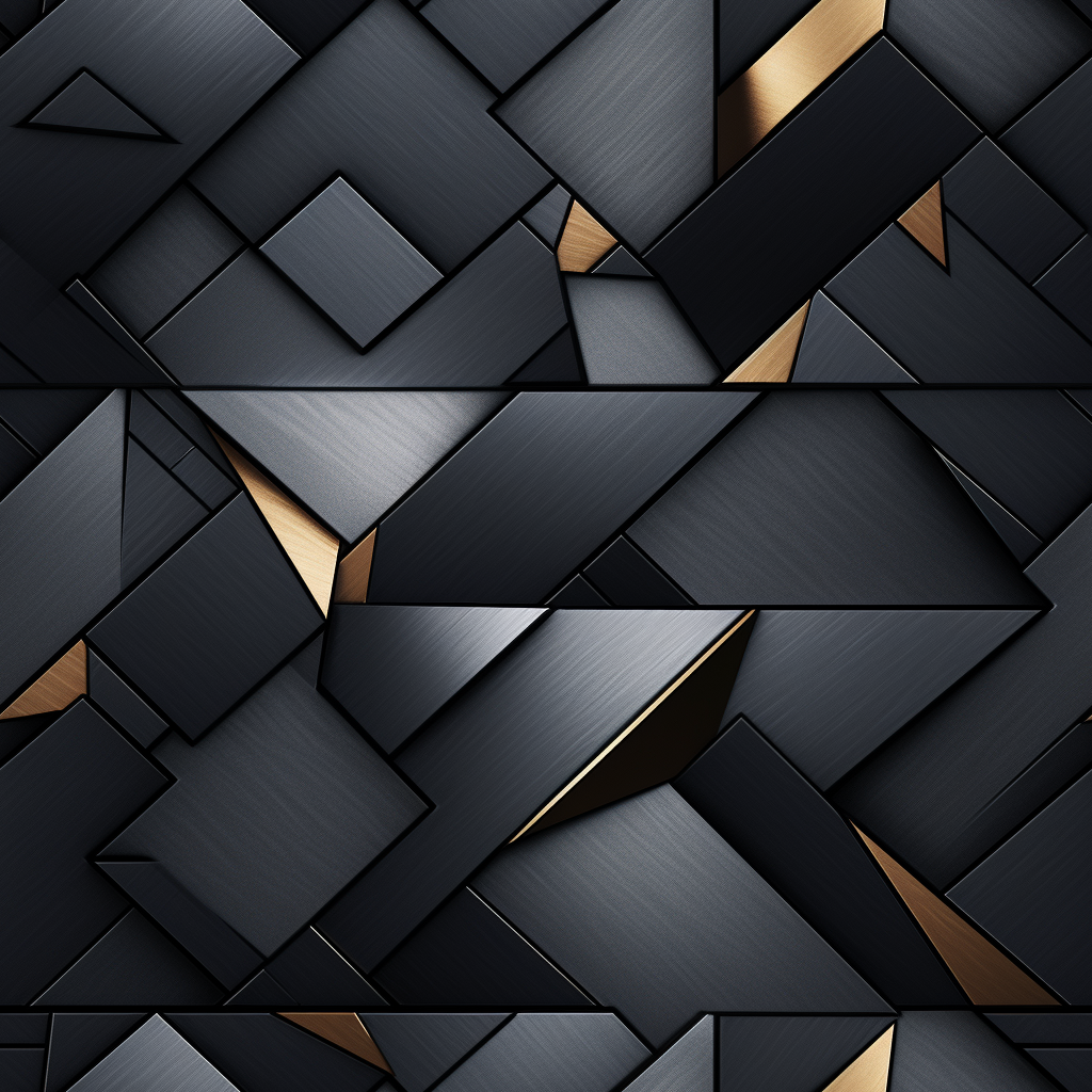 Black gold metal texture