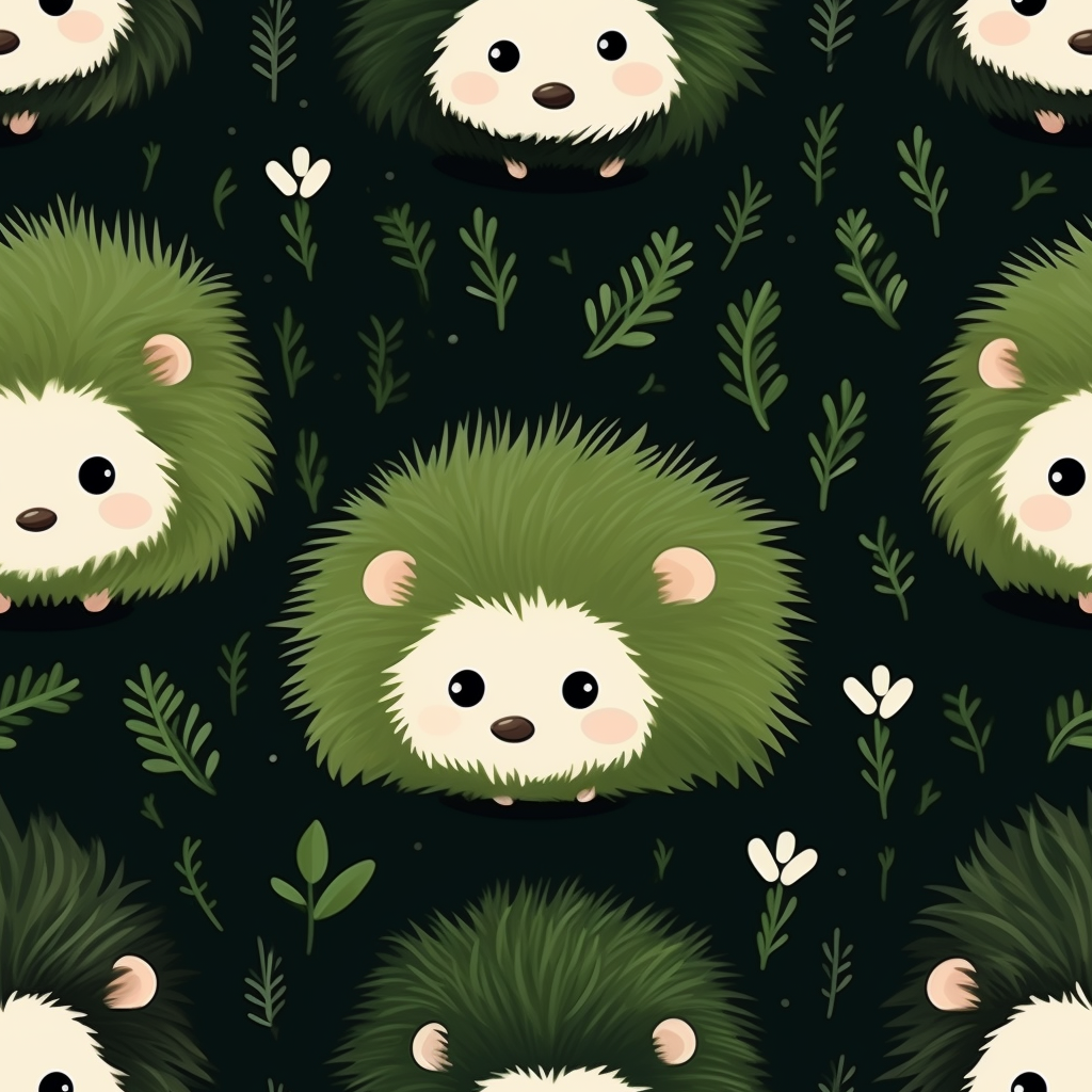 Cute hedgehogs