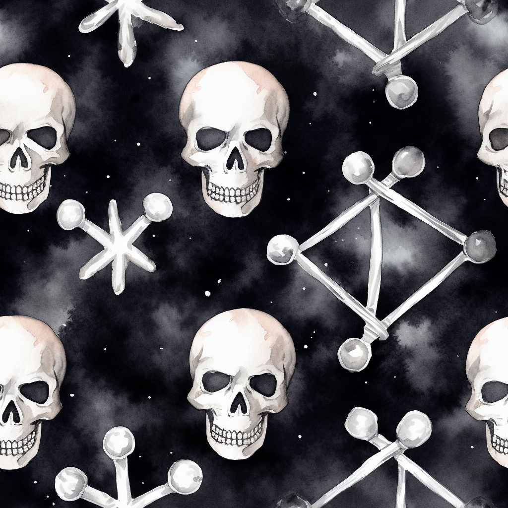 Skull cross bones