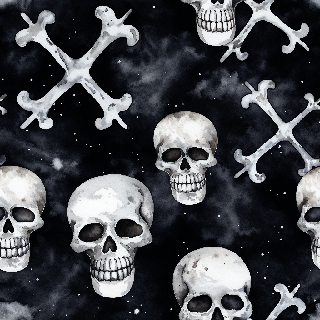 Skull cross bones