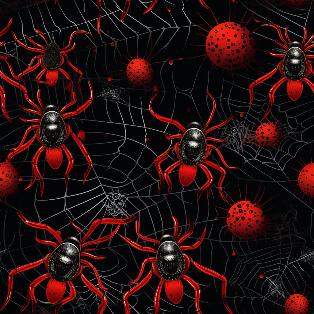 Halloween spiders