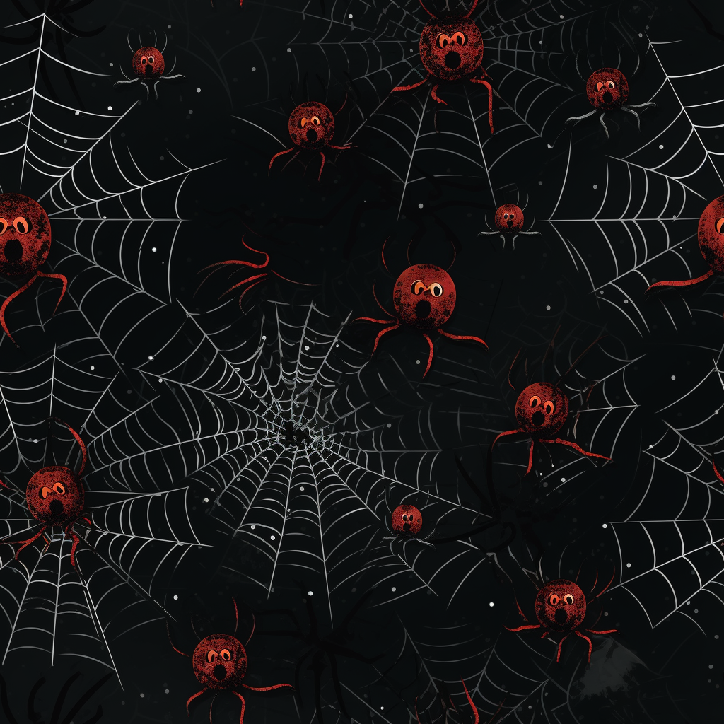 Halloween spiders