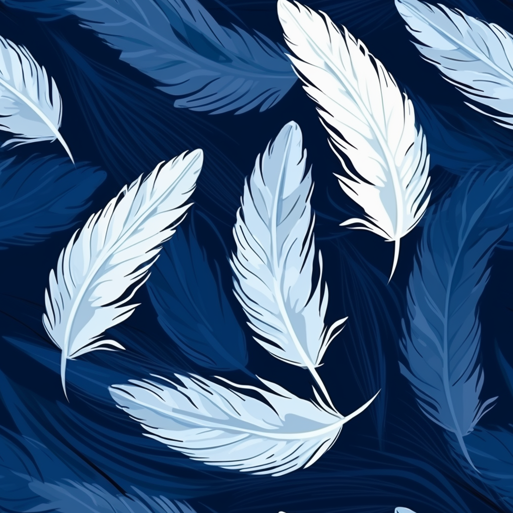 White feather