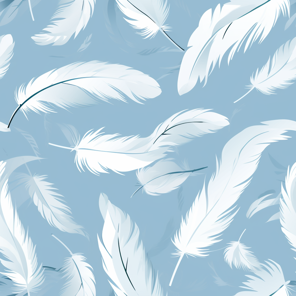 White feather